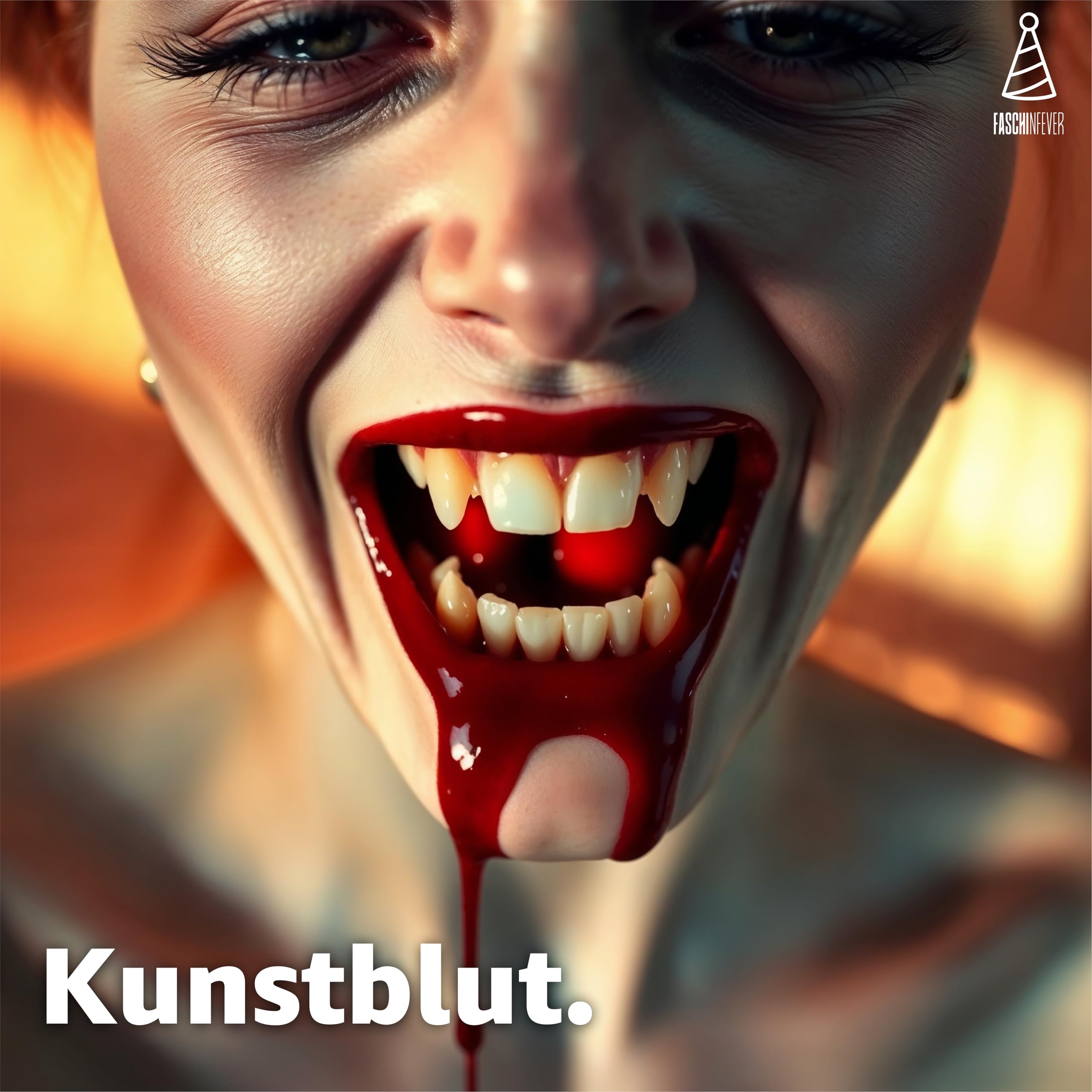 50 ml di sangue, lavabile e realistico – & sangue artificiale per truccarsi – Fake Blood vestire – Halloween & Carnevale