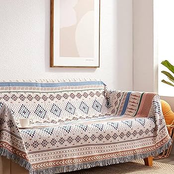 愛　ブランケット　マルチカバー　ソファーカバー　ヴィンテージラグ　155x130 Amazon｜マルチカバー シンプル ソファーカバー ヴィンテージ 風