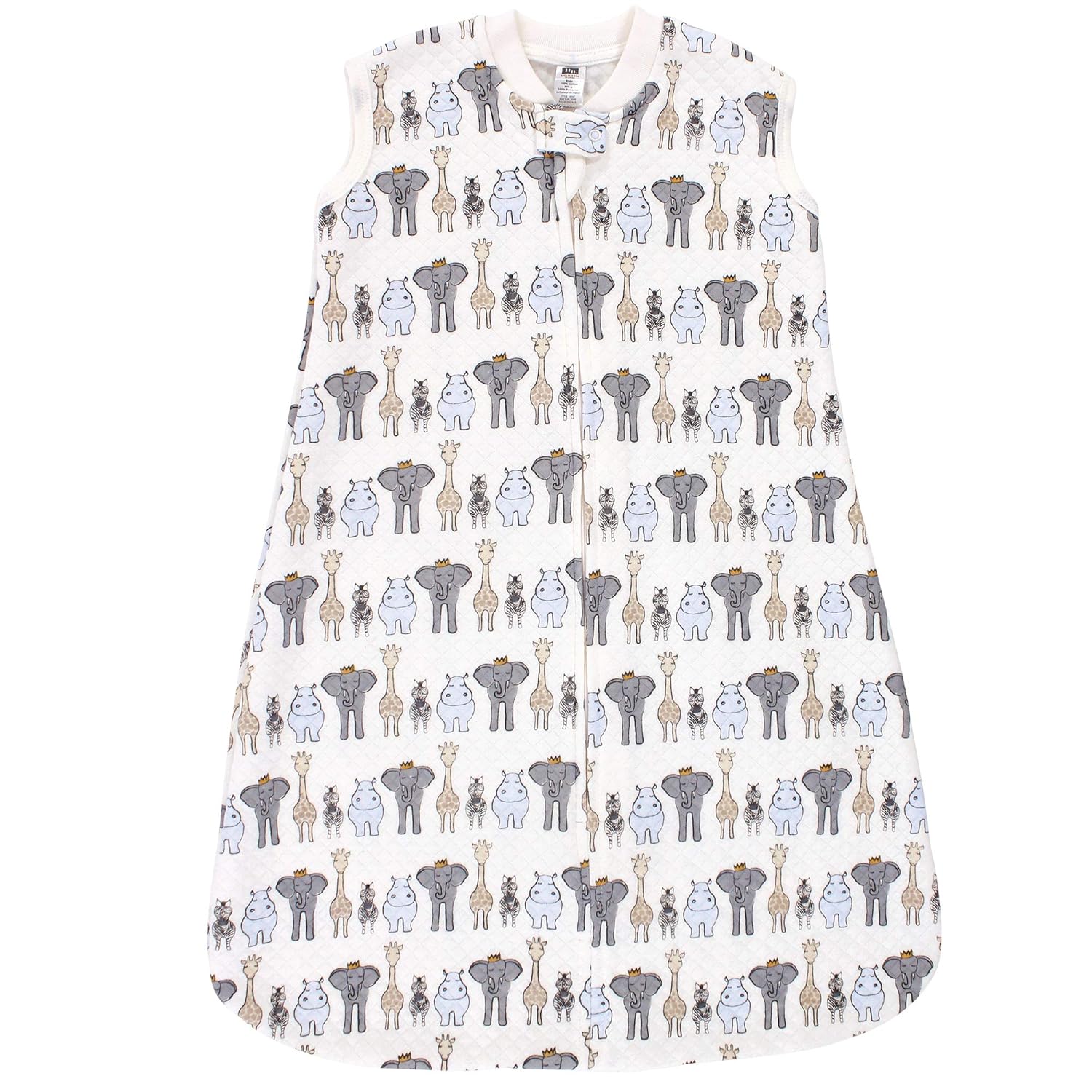 Hudson Baby Unisex Baby Premium Quilted Sleeveless Sleeping Bag and Wearable Blanket, Space, 6-12 Months : Baby