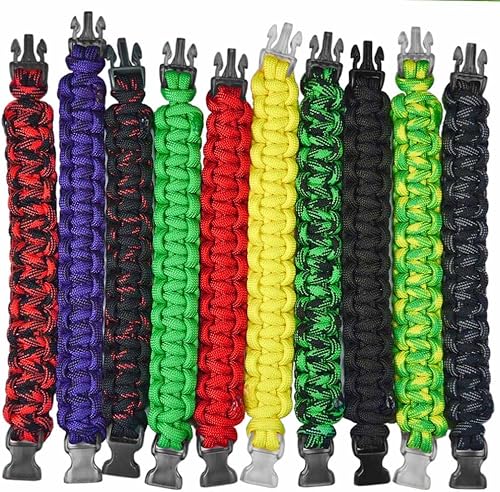 Miniatura 3 de Pulsera y kit de proyecto de paracaídas  550 cuerdas de paracaídas, hebillas, mosquetones, llaveros  (los kits de inicio y herramientas incluyen