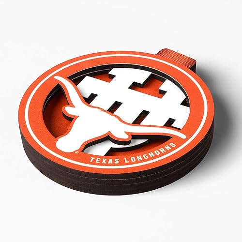 Vista 112 de YouTheFan NCAA 3D Logo Series Adorno