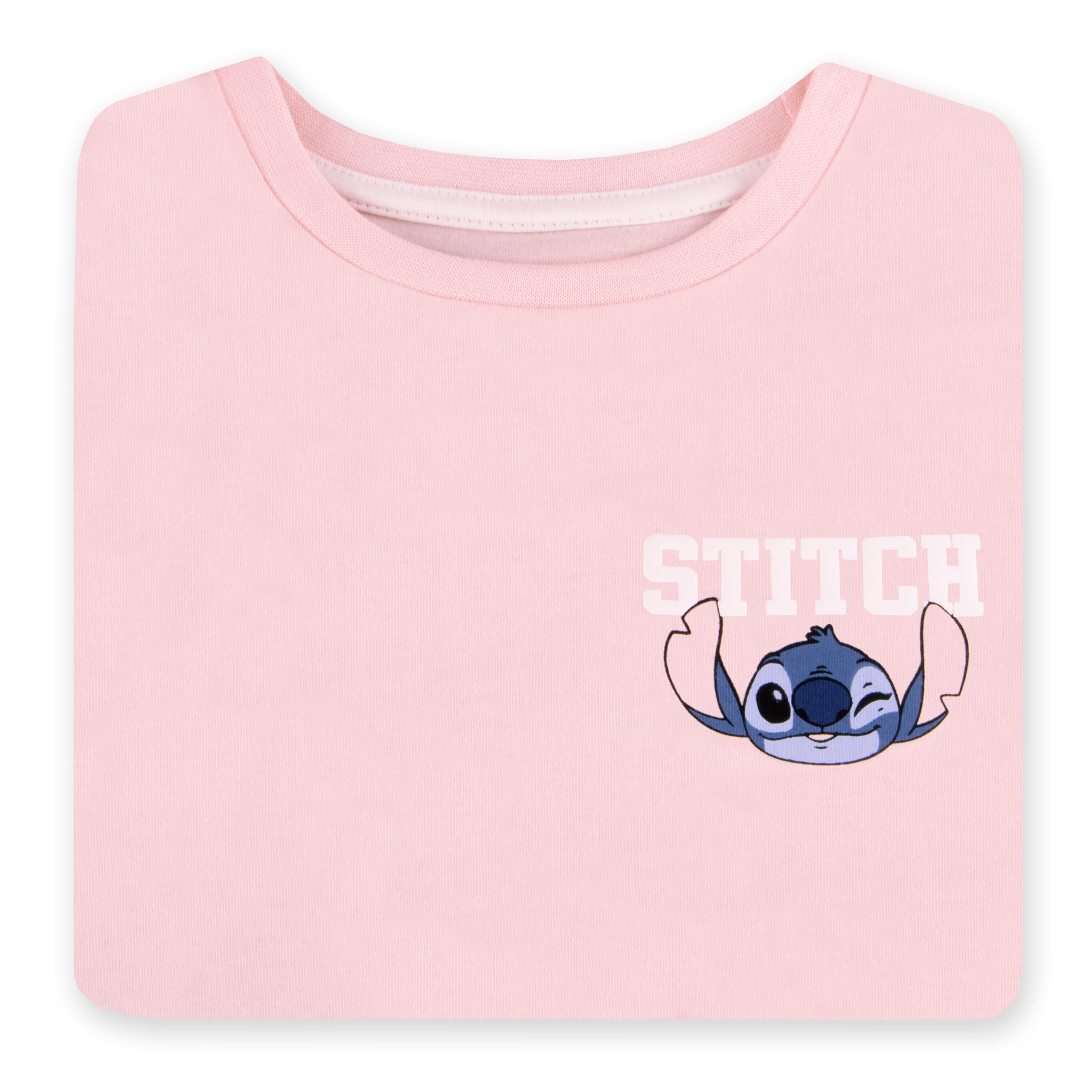 Disney Koszulka z Długim Rękawem Lilo i Stitch, Ubrania Stitch Dla Dziewczynek, Dziewczęce T-shirty