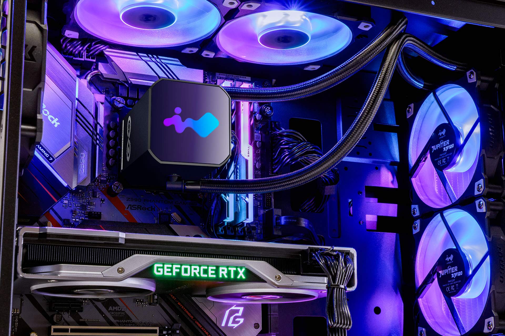 InWin SR24 PRO 240mm ARGB AIO ツインタービン液体 Amazon.co.jp: InWin SR24 PRO 240mm ARGB AIO ツインタービン