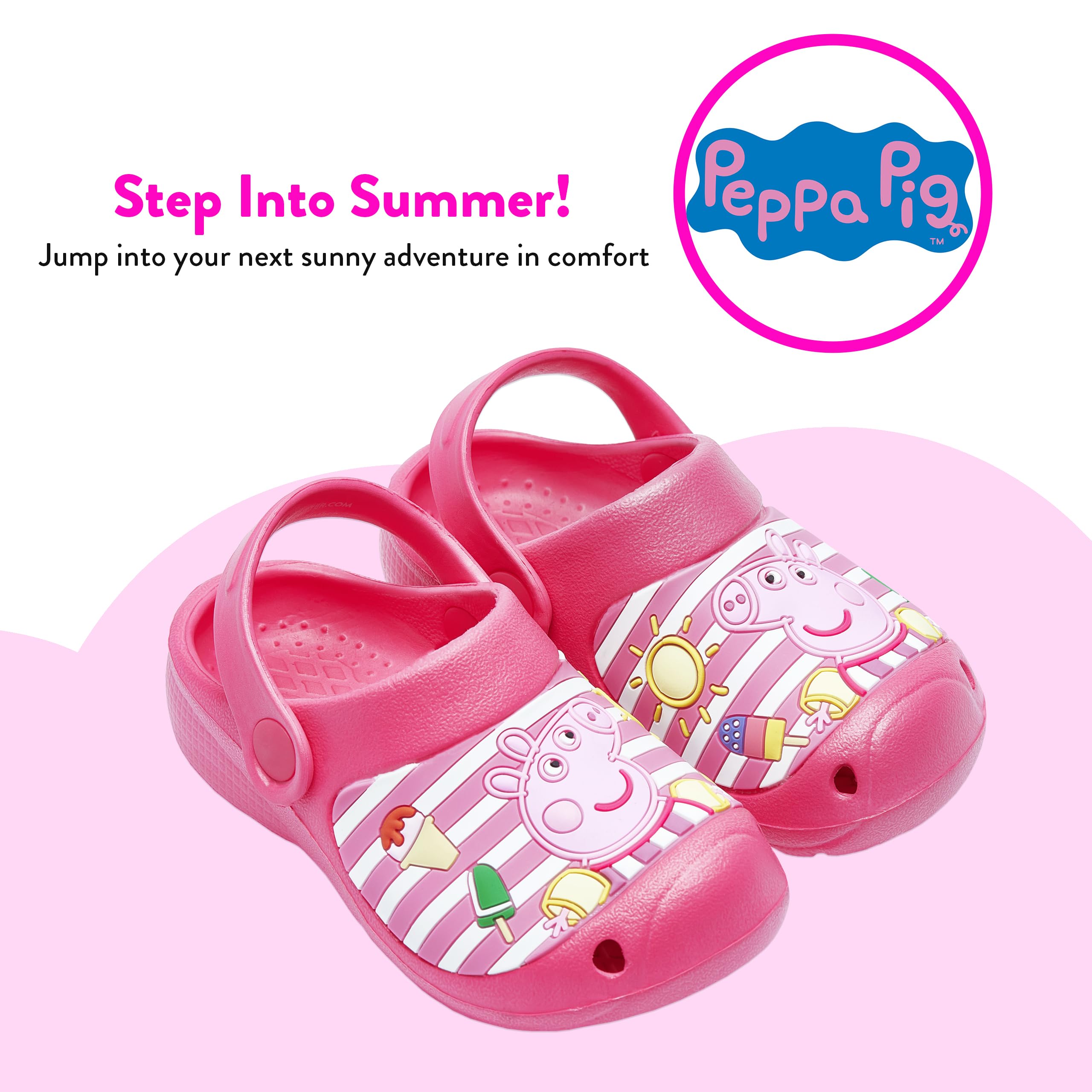 Peppa Pig Sandalias Niña Zuecos Niña Piscina |