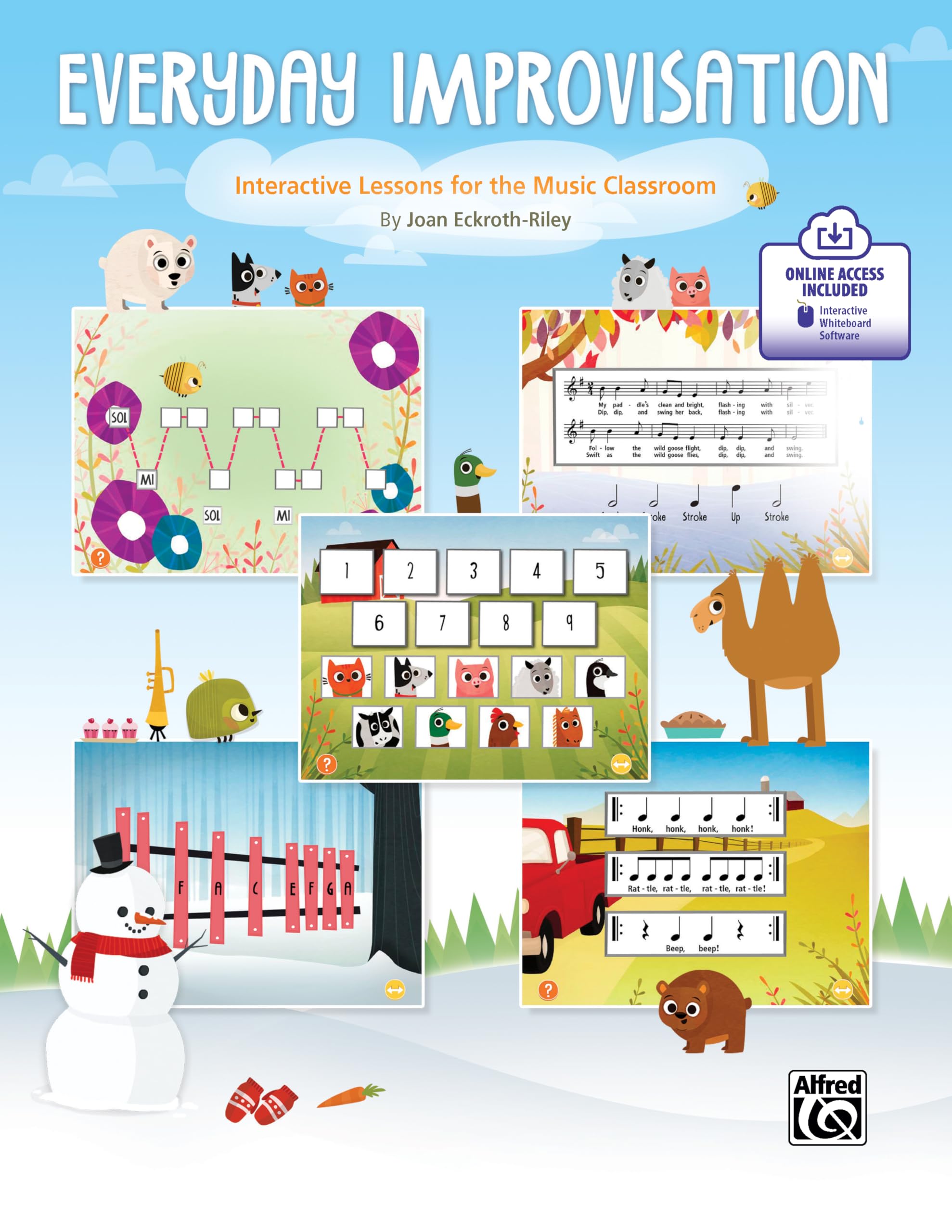 Everyday Improvisation: Interactive Lessons for the Music Classroom, Book & Interactive Software