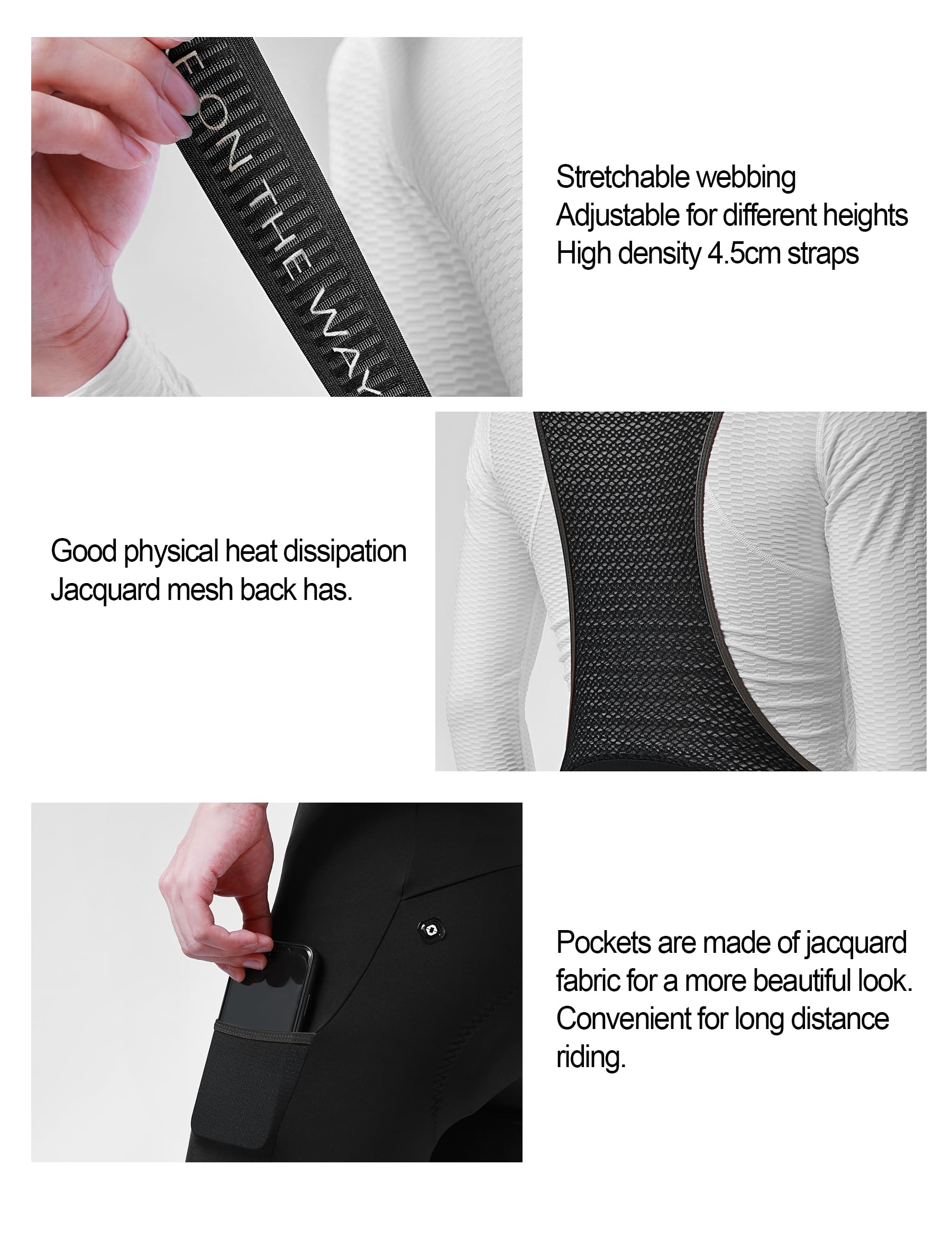 INBIKE Pantaloni Ciclismo Uomo Invernale con Tasche Pantaloni Bici con Fondello di Pile Pantaloni Lunghi MTB Abbigliamento Ciclismo Termico in Gel 3D Antishock Riflettente
