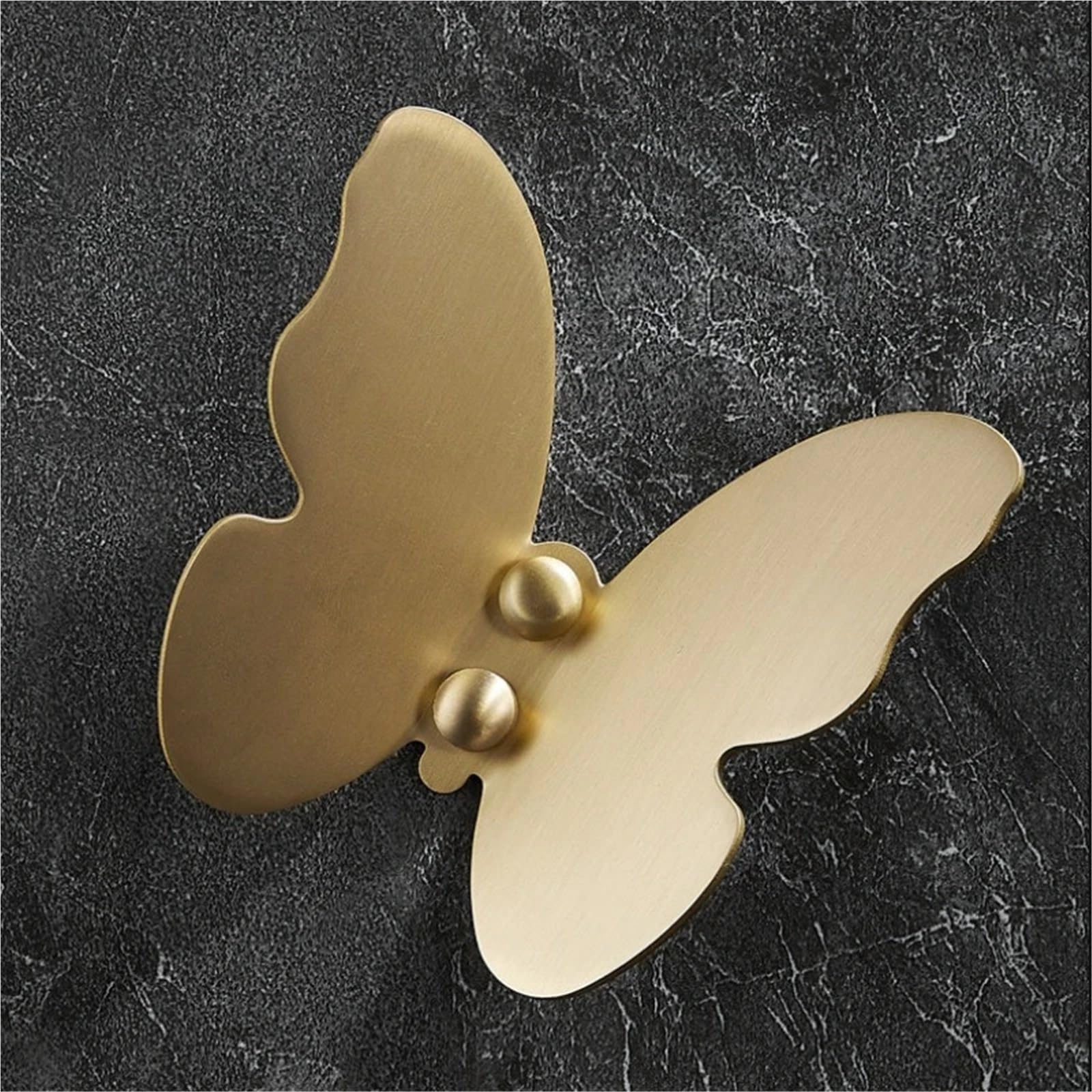 Ganci Appendi in Ottone Gancio appendiabiti, utilizzato for la decorazione murale, gancio in ottone, for camera da letto di lusso leggero(White)