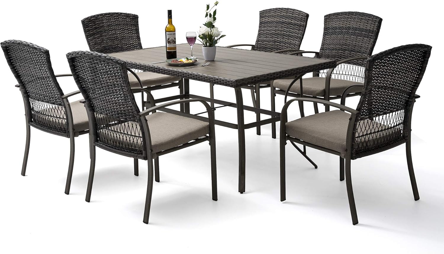 Pamapic 8504 Patio Dining 7 Piece