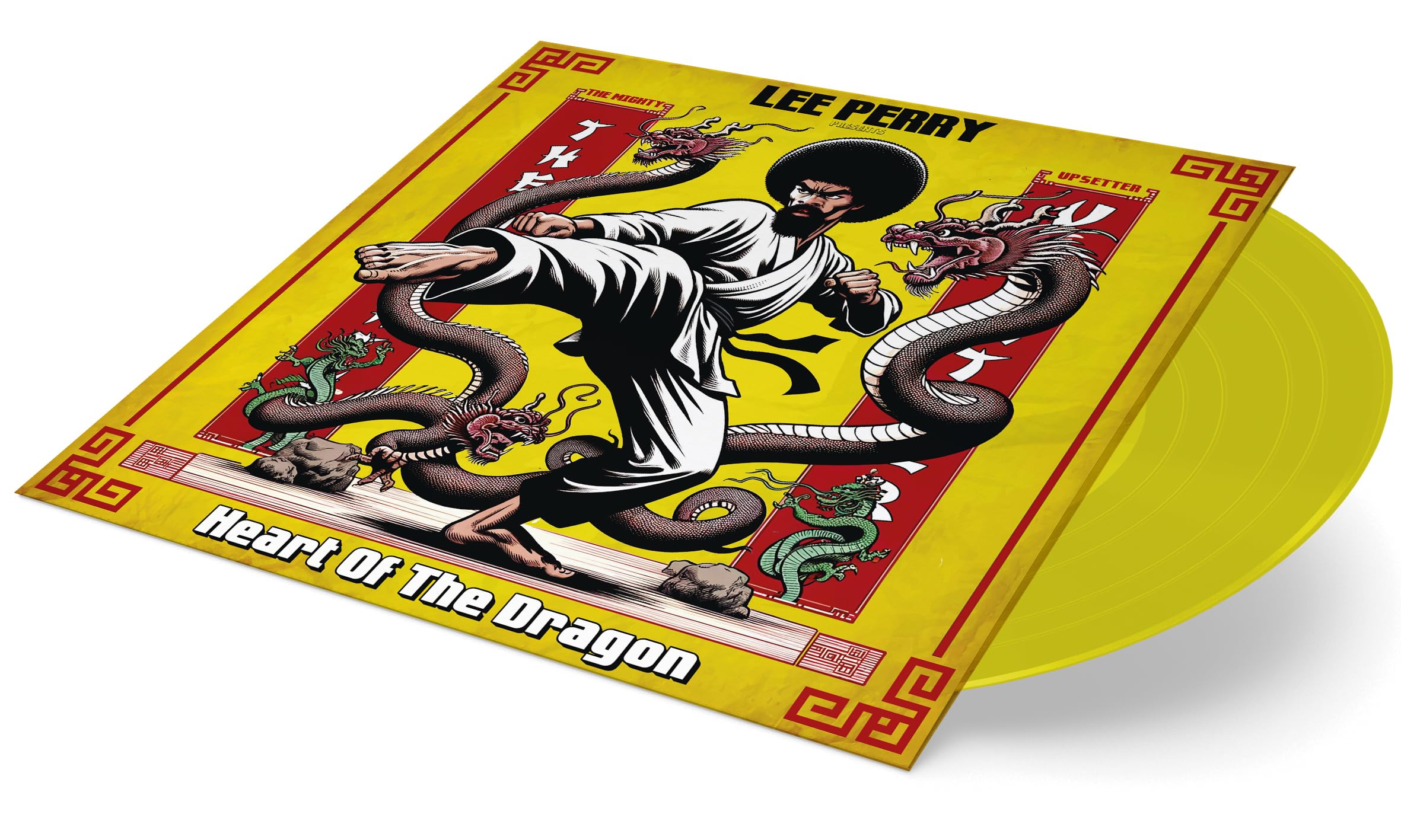 Heart Of The Dragon 30cm Jaune
