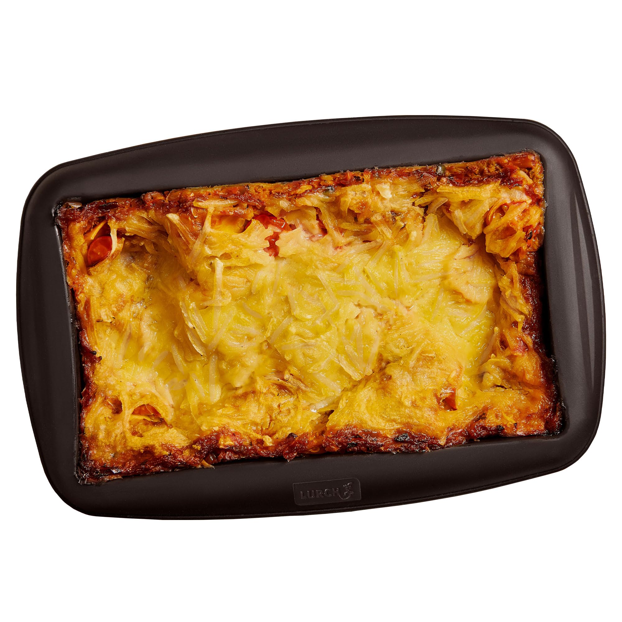 Lurch FlexiForm 85057 Lasagne Single Rectangular Baking Mould 18.5 x 10.5 x 4.5 cm Silicone Brown