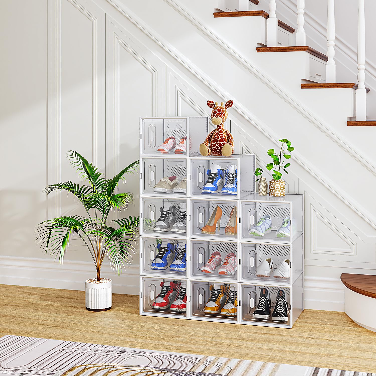 Ikea Shoe Display Trainer Display Shelf Ikea Shoe Plastic Clear