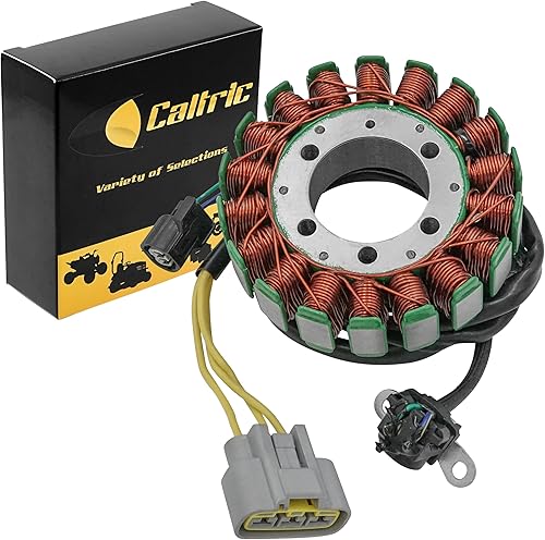 Caltric Estator compatible con Honda TRX420TE1 TRX420TM1 Rancher 420 4x4 2014 2015 2016 2017 2018 2019 2020 2021