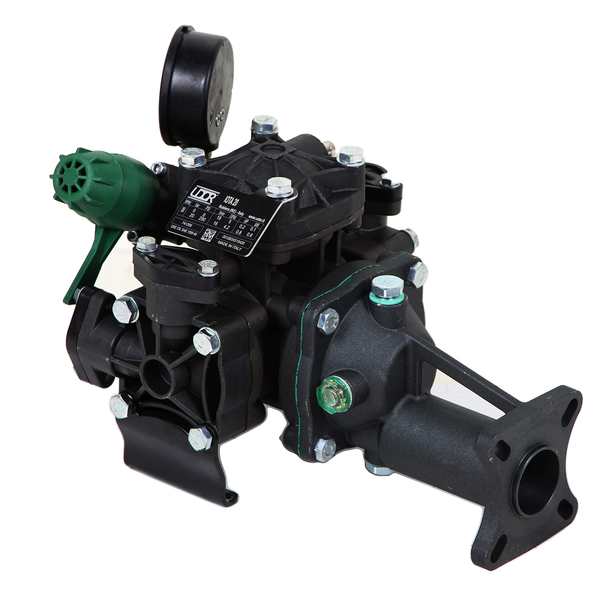 OOM2806　20タトゥーラ 103SHL Amazon.com: Udor IOTA 20/GR Diaphragm Pump with Gearbox and