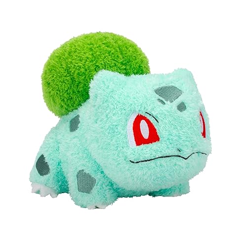 Bulbasaur Plush - 8-Inch Soft Shaggy Plush with Authentic Details - Multi