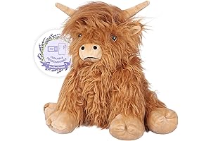 Highland Cow Stuffed Animals: Microwavable Warmies for Comfort