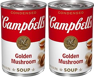 Condensed Golden Mushroom Soup, 10.5 oz Can (Pack of 2)