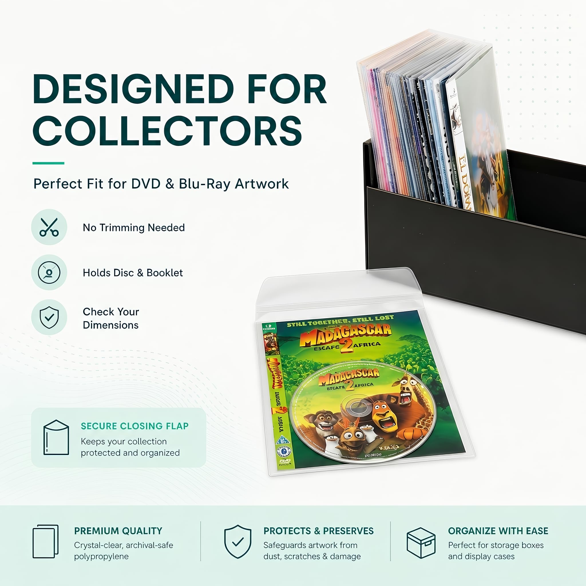 Amazon.com: TARIFOLD: DVD/CD/Blu-Ray Storage