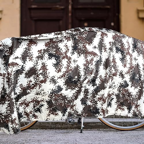 Miniatura 3 de BESPORTBLE Funda de ciclismo para bicicleta, cubierta de lluvia para bicicleta, accesorios para motos, cubierta de almacenamiento de bicicletas al