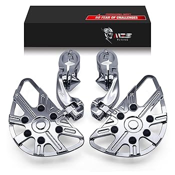 Amazon.com: MZS Motorcycle Highway Pegs, 1.25