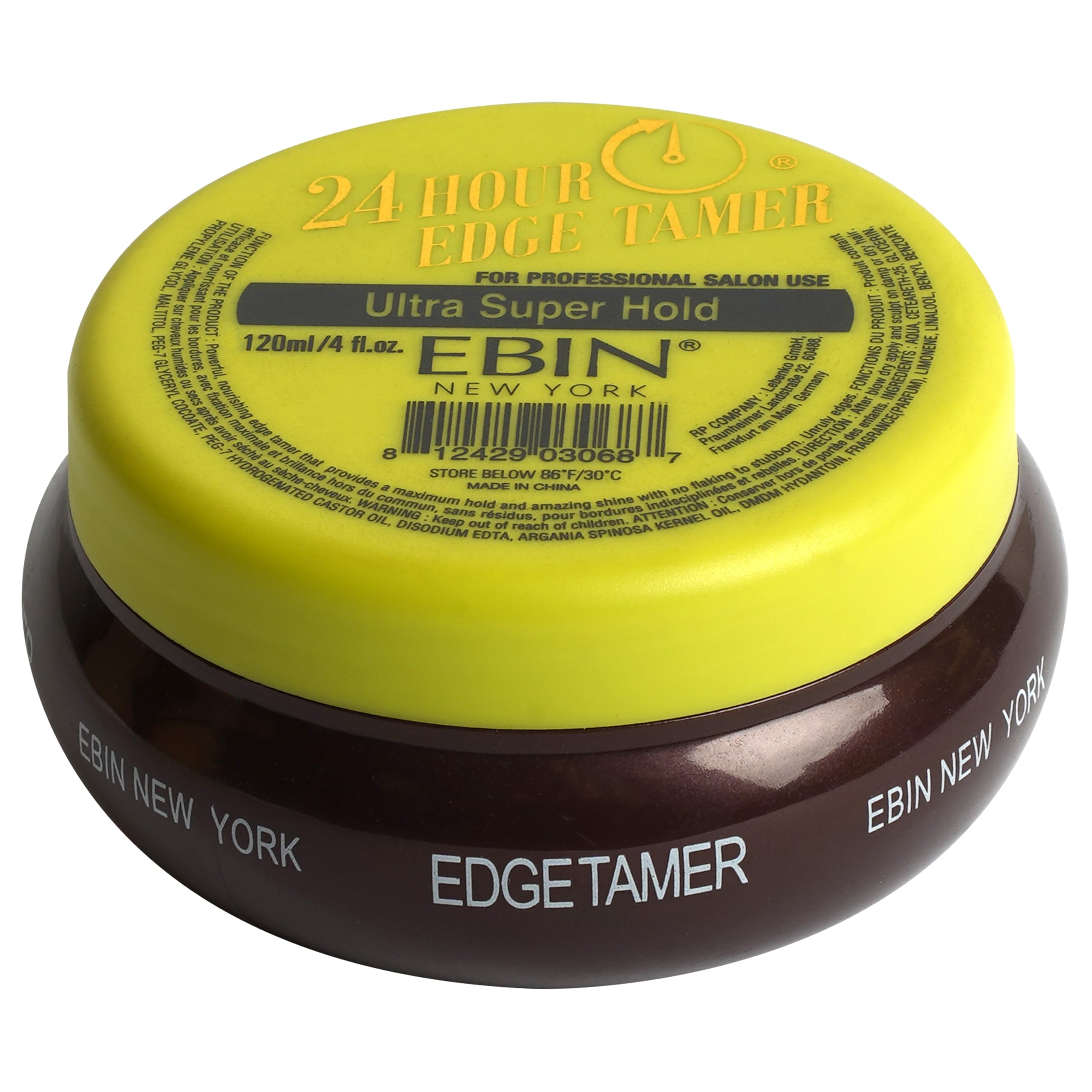 EBIN 24 Hour Edge Tamer - Ultra Super Hold (120 ml)