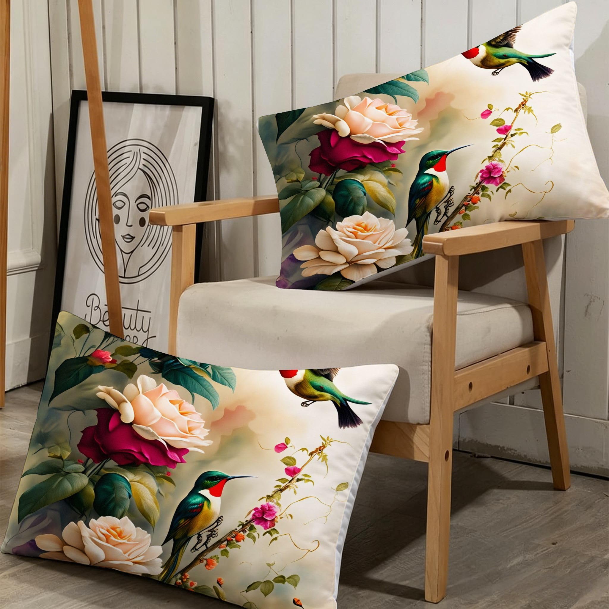Copripiumino Matrimoniale Peonia Bianca 260x240, ZE3294