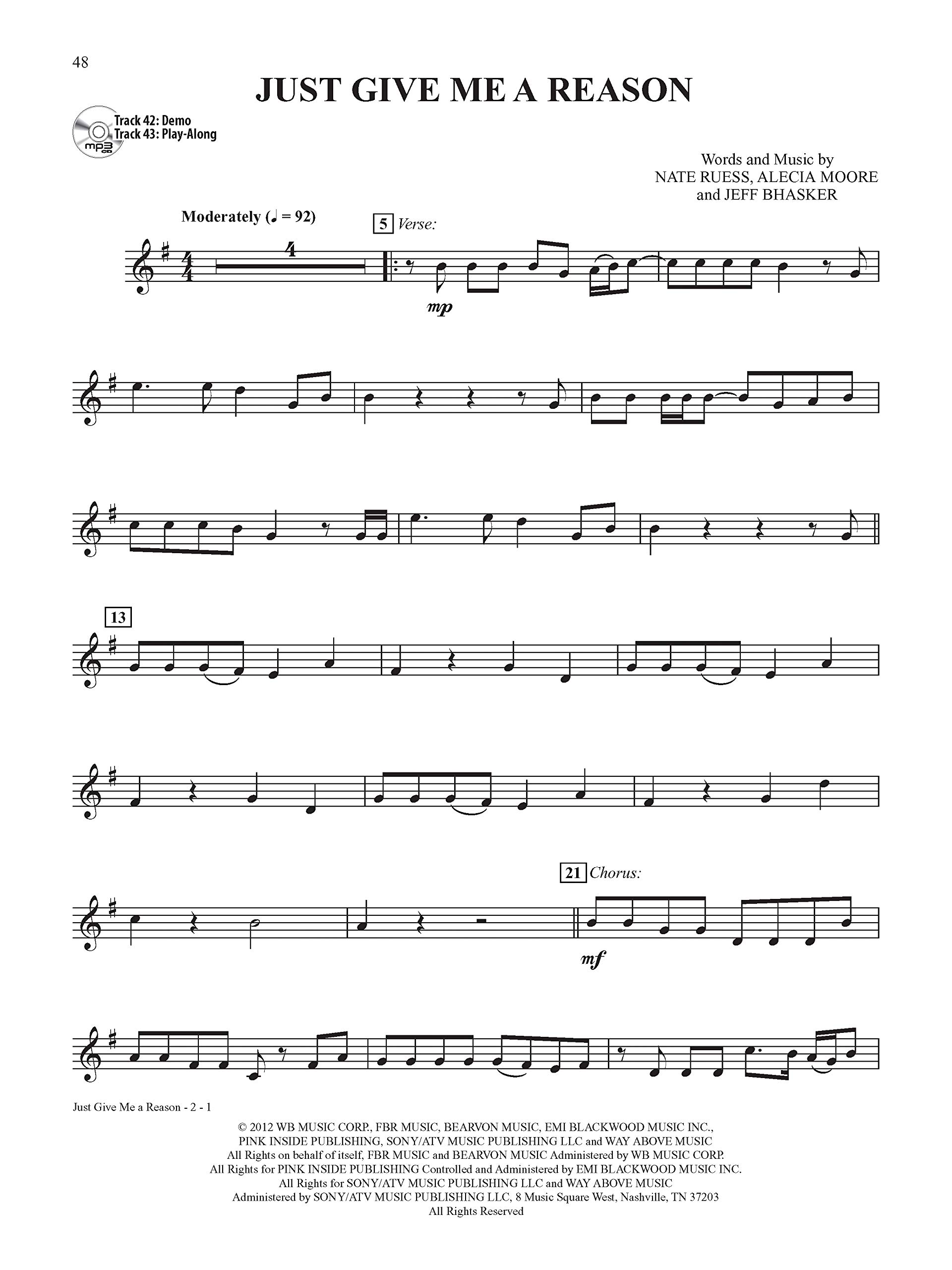 Billboard Top Tracks Instrumental Solos: Trumpet, Book & CD