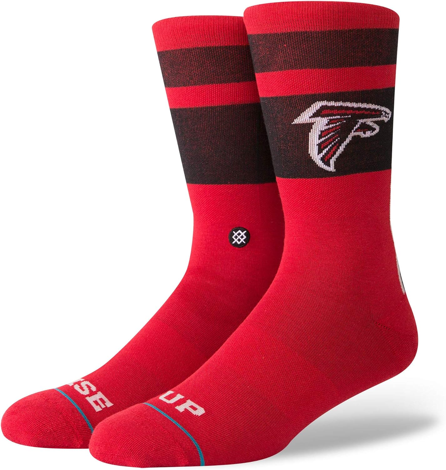 Stance Men's 49Ers Faithful Sock 9-12 Falcons - Red
