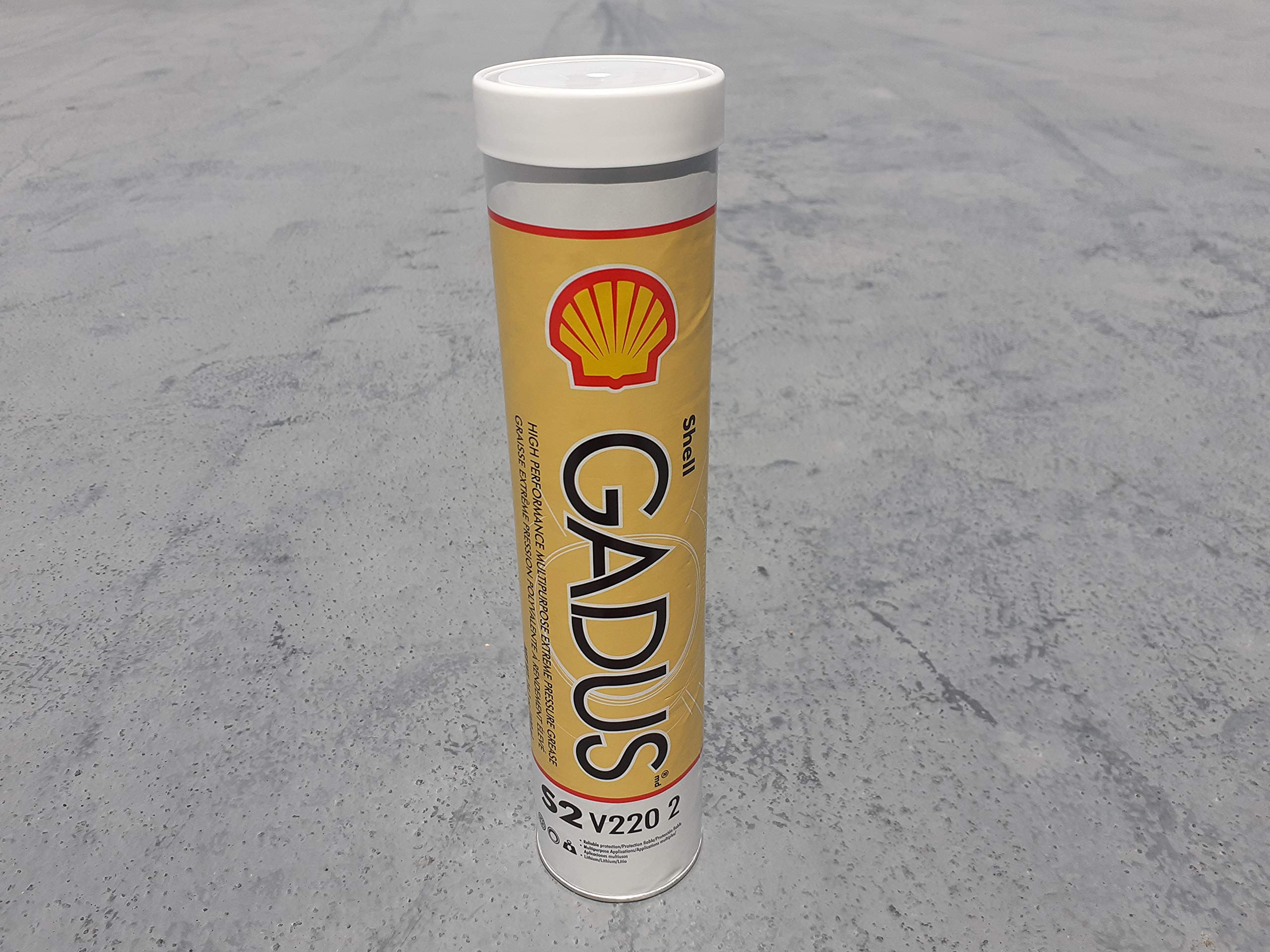 Shell Gadus S2 V220#2 Grease; 550027631 - Pack of 10, 14oz Tubes