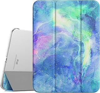 TiMOVO Case for iPad 10th Generation Case 2022, Slim Stand Cover for iPad 10th Gen 10.9 inch, Support Touch ID, Auto Wake/Sleep Smart Shell with Translucent Back, Fit iPad 10 Case, Dreamy Nebula