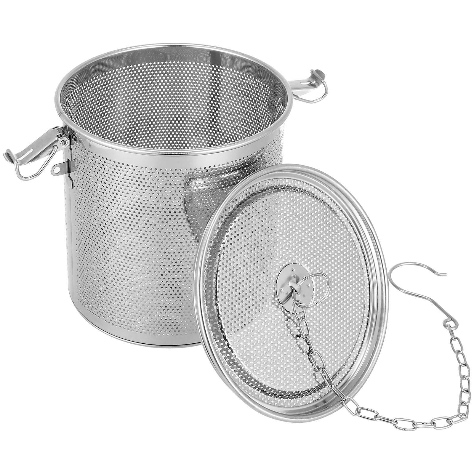 Hemoton Boule à thé en acier inoxydable pour assaisonnement et soupe - 16 cm