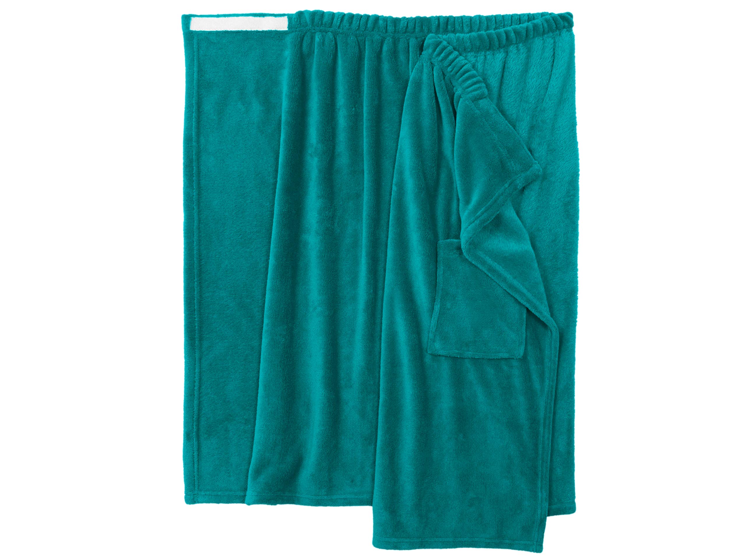 Laken24 Knielange saunakleding met klittenbandsluiting Elegante