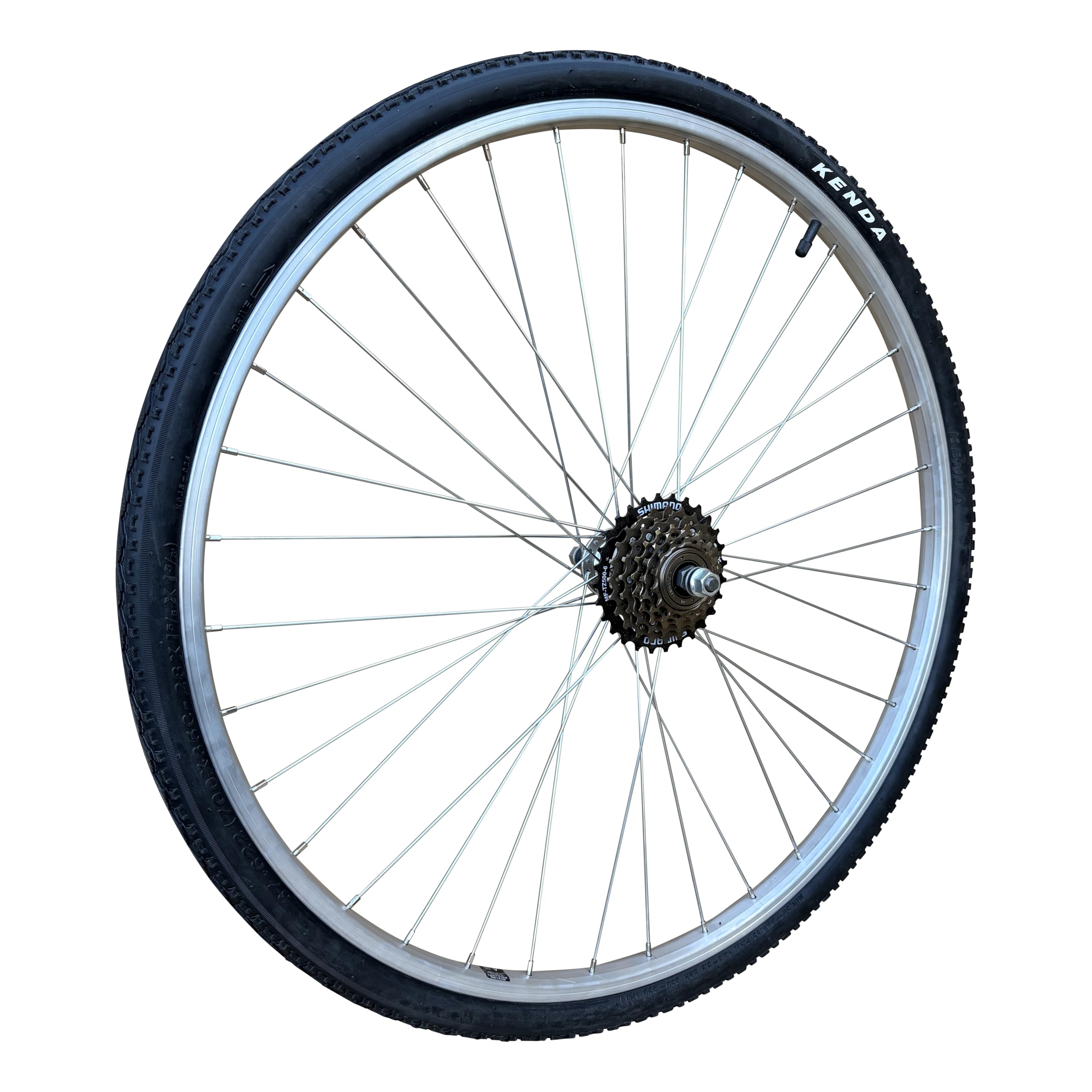 Baldys 6 Speed 700c REAR Hybrid Trekking Bike/Cycle Wheel + TYRE & TUBE