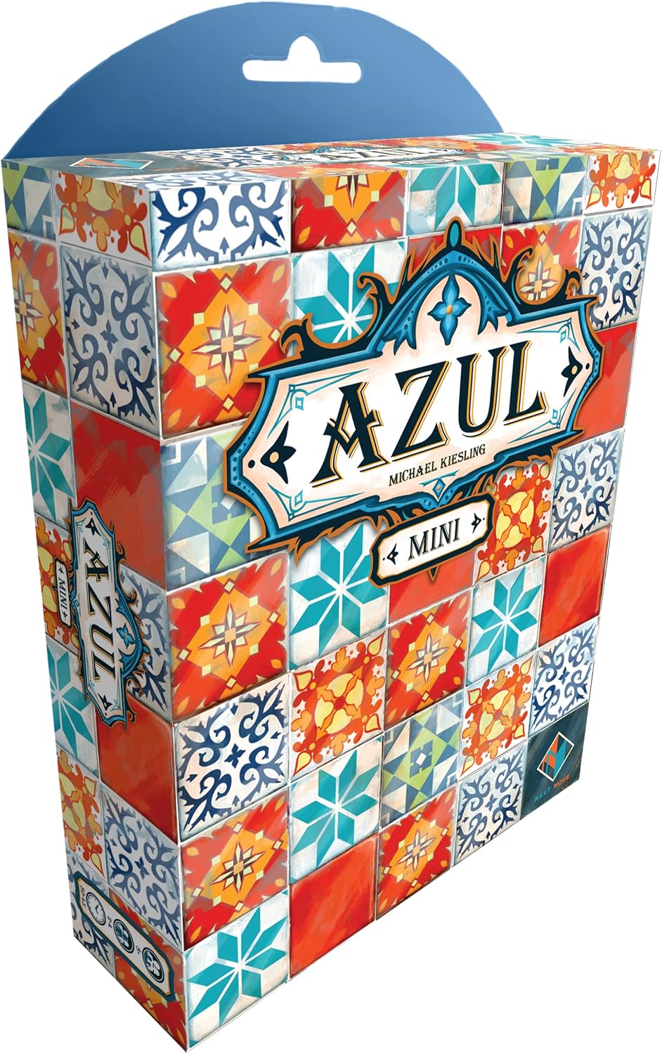 Asmodee Azul Mini Board Game - Portable Tile-Placement Fun, Strategy Game for Kids & Adults, Ages 8+, 2-4 Players, 30-45 Minute Playtime | Portable Tile-Placement Fun, Strategy Game for Kids & Adults, Ages 8+, 2-4 Players, 30-45 Mins