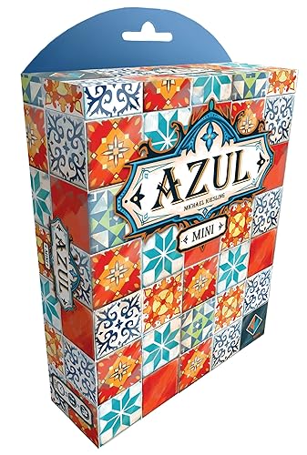 Azul Mini Board Game - Portable Tile-Placement Fun, Strategy Game