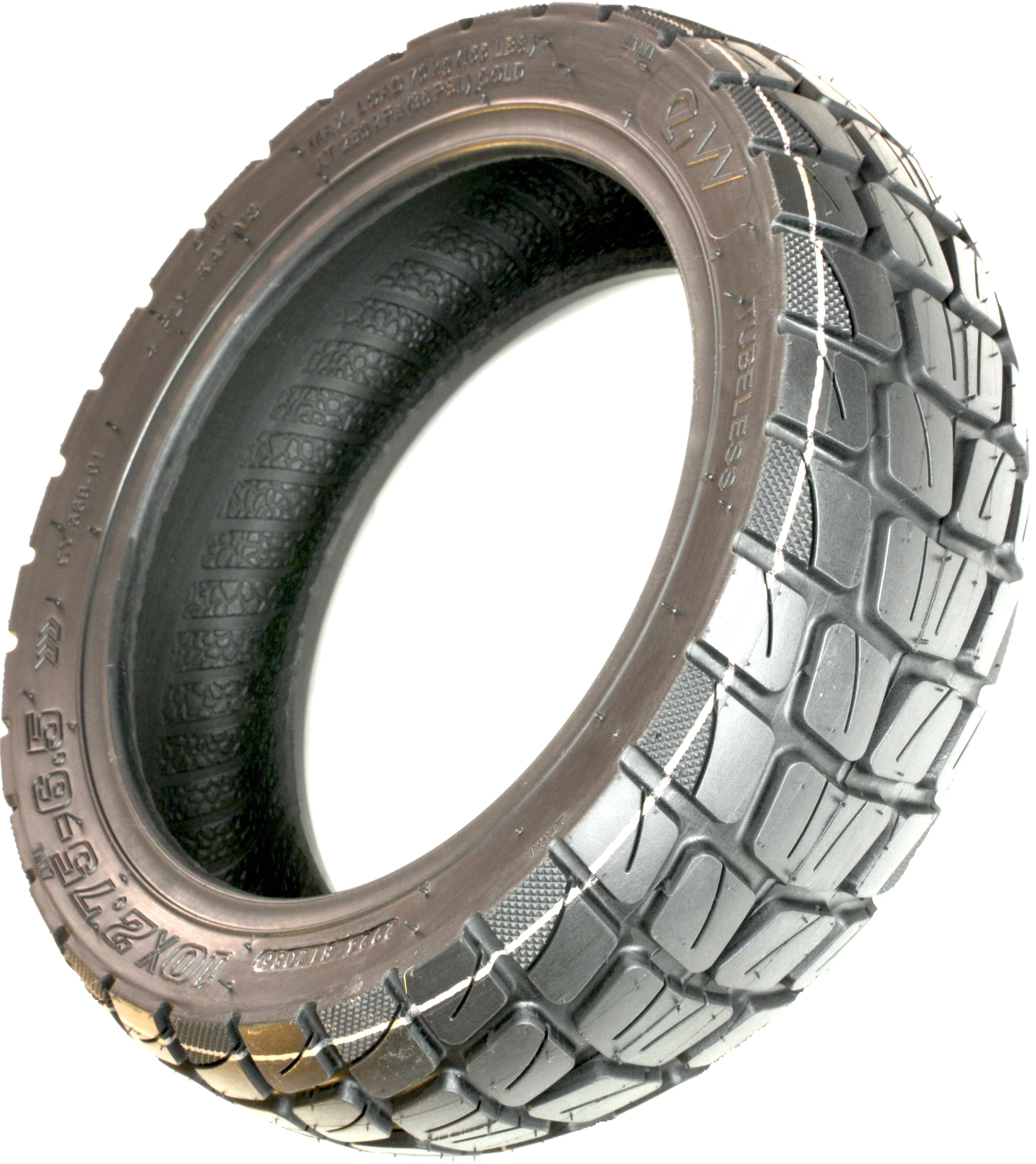 M365Lyon] Tubeless band 10 x 2,75 - 6,5 inch voor elektrische scooters UrbanGlide E-CROSS 2x2 All Road 5, E-CROSSE MAX, Speedway 5 - Rockway - Crossover - Dualtron 3, Kukirin G2 (2 x Tire