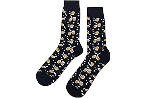 Novelty Beer Mug Socks for Men: The Perfect Blend of Fun and Comfort