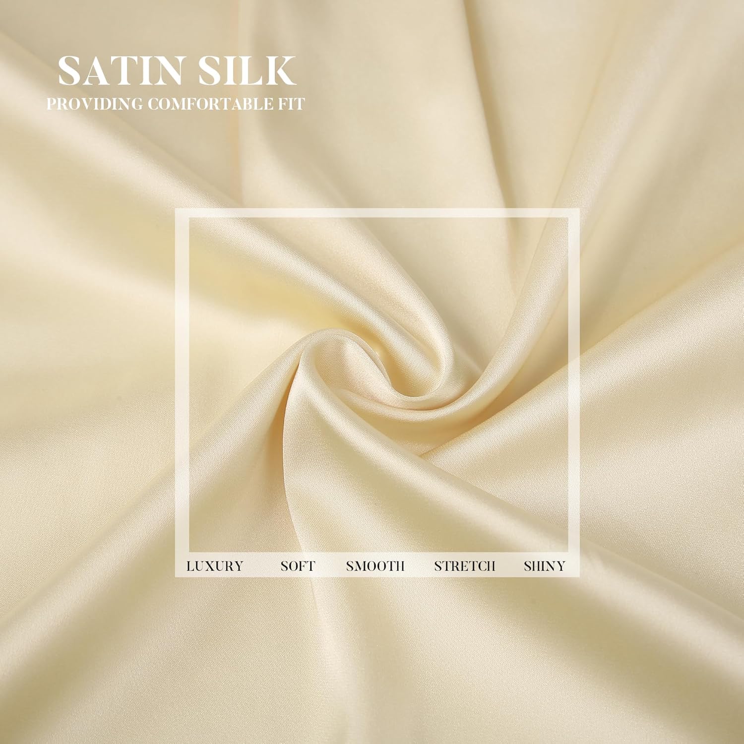 Damipow Satin Silk Button Down Shirts for Women Dress Shirts Long Sleeve Blouses Womens Shirts - Image 5