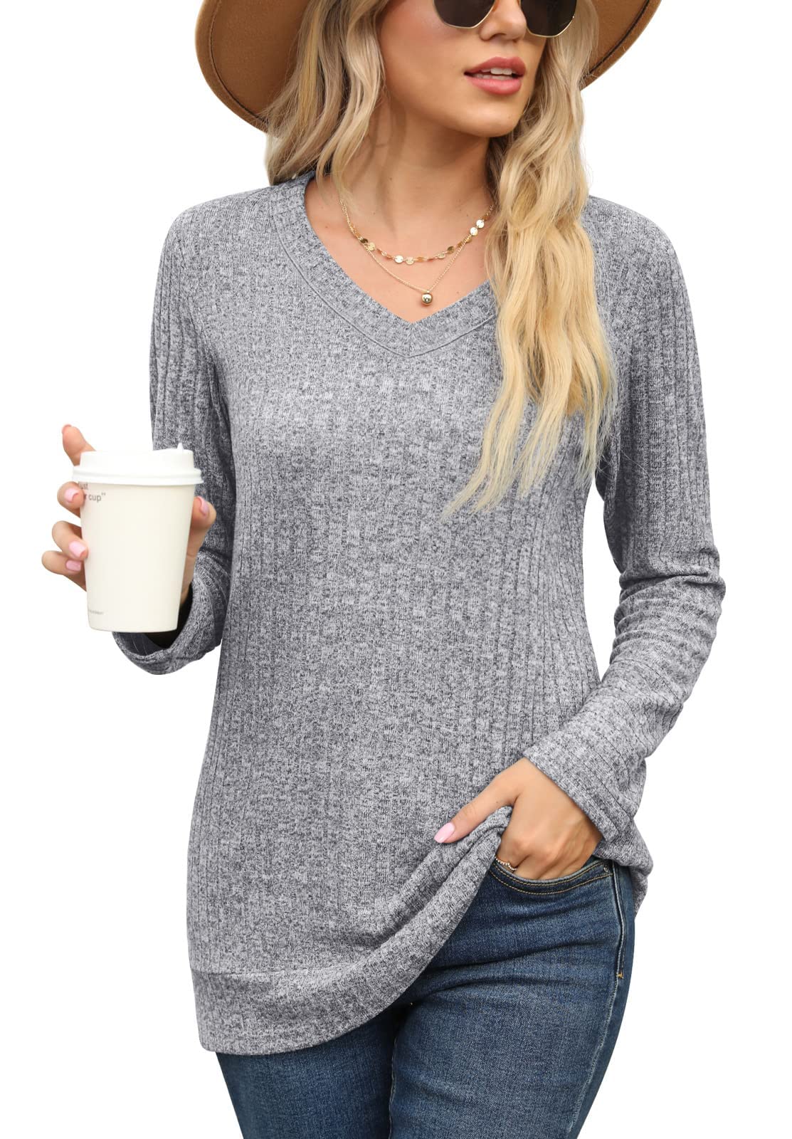 GRECERELLE Cardigans Pour Femmes à Manches Longues Douces Et Amples Avec Col Rond En Tricot Boutonné Pour Femmes, UK, Automne, Hiver, Printemps, Blanc, S