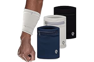 3-Pack Wrist Wallet For Men and Women with Phone Pouch