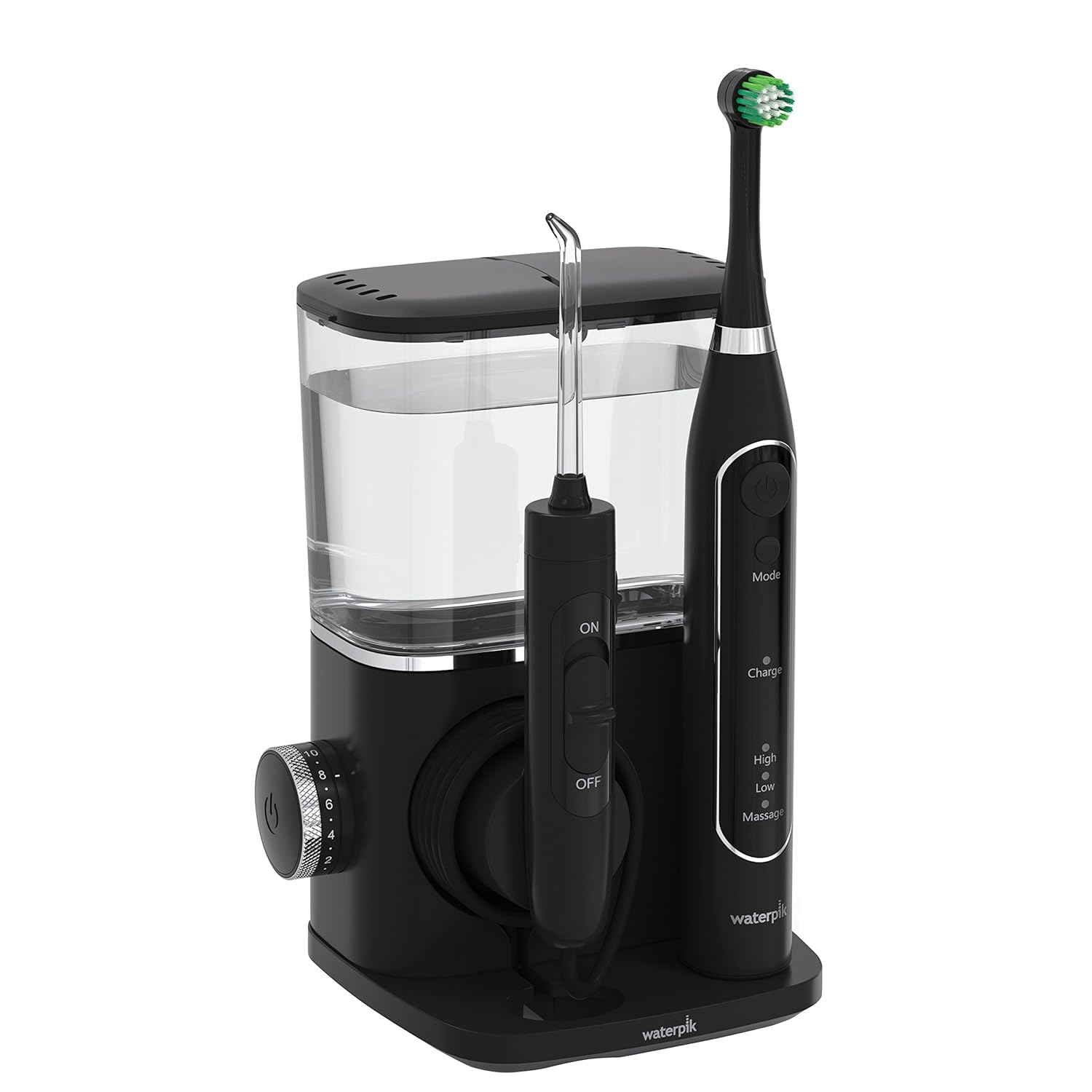 irrigador dental y cepillo eléctrico waterpik complete care wp900