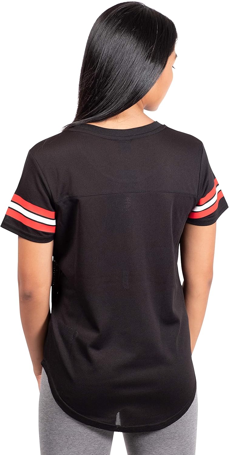 Ultra Game Women's NBA Official Super Soft Mesh Jersey T-Shirt - Image 3