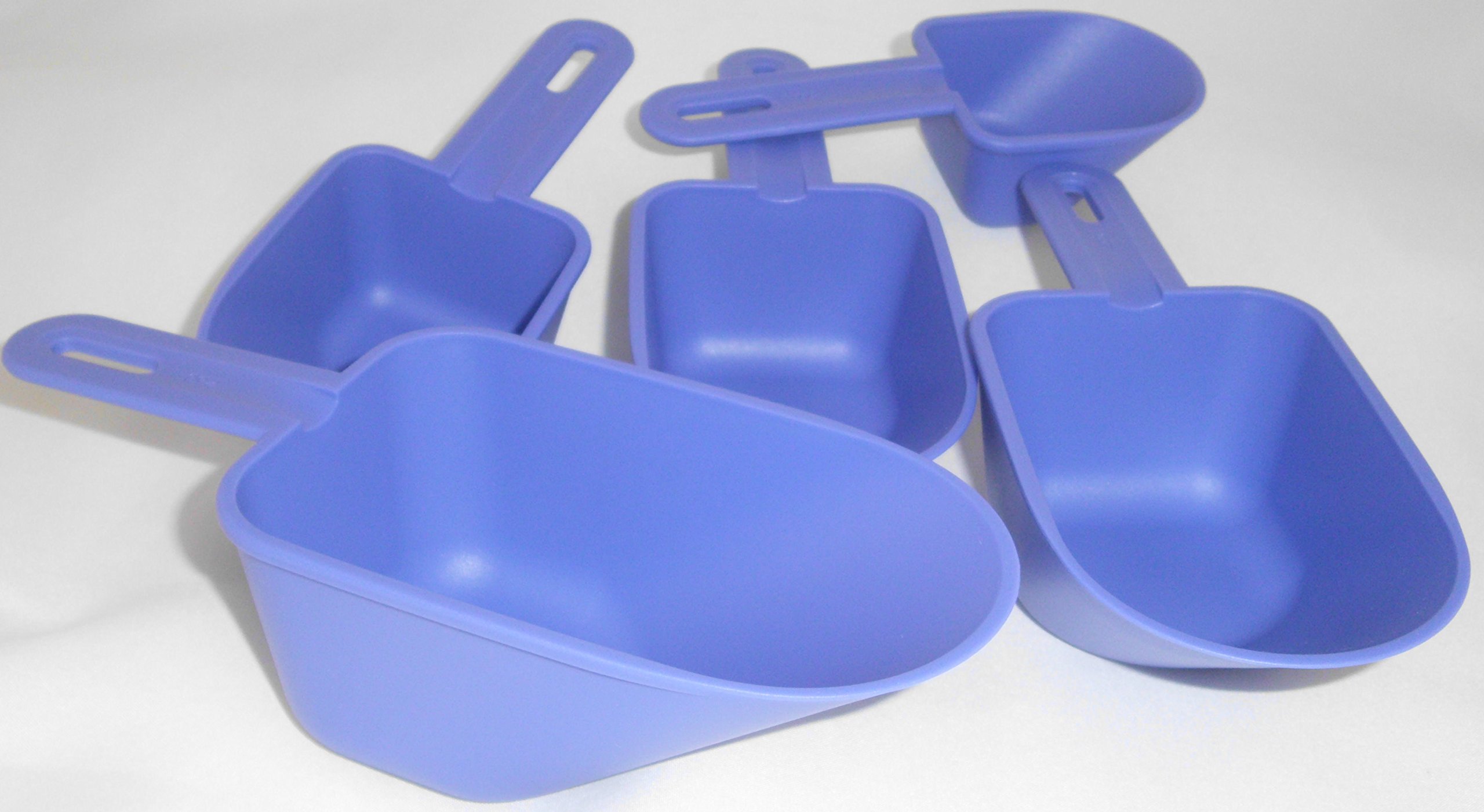 TUPPERWARE Backen Meßlöffel orange Maßgeber Meß Löffel Mehlschaufel Backhelfer