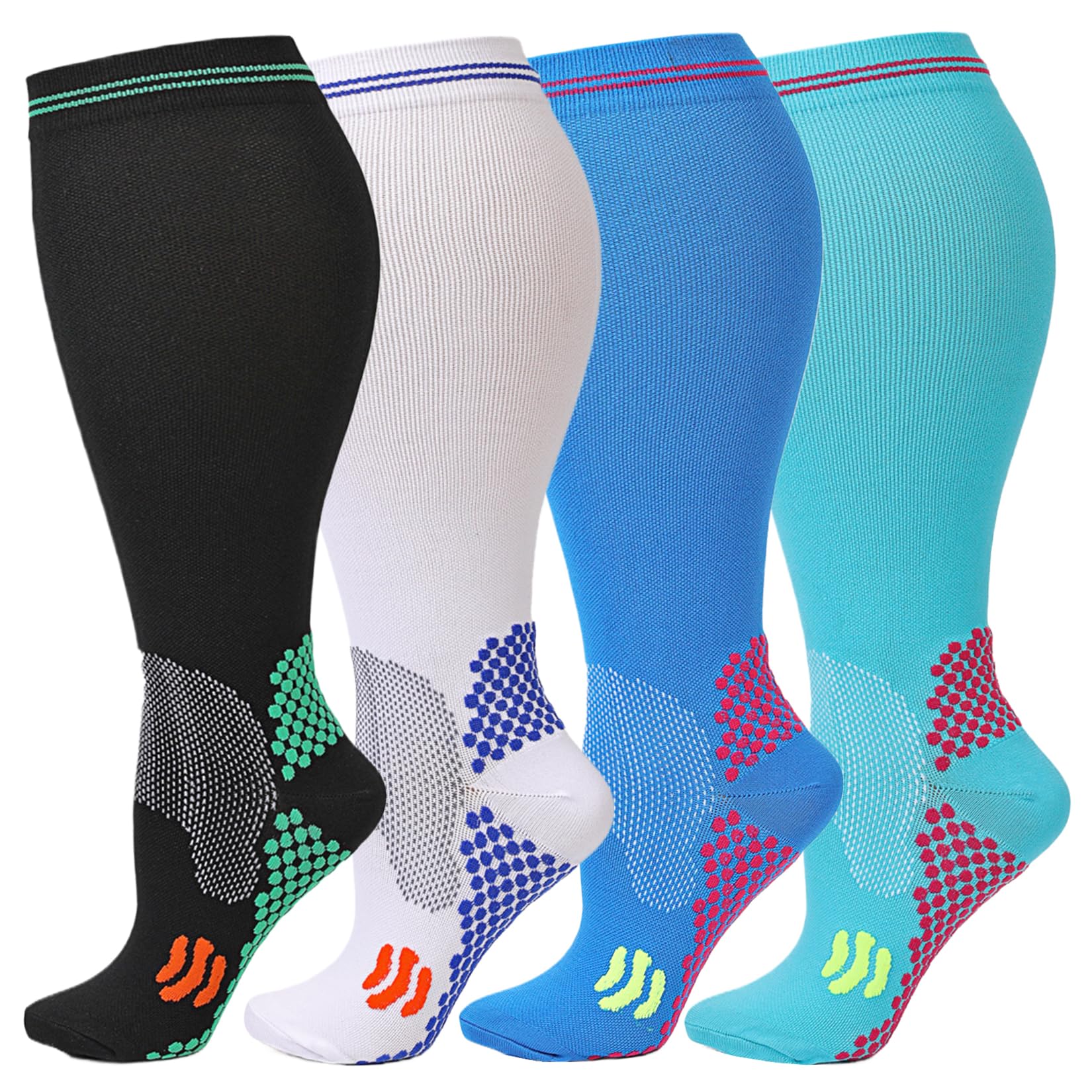 Kickticks Plus Size Compression Socks
