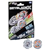 X Gill Shark 4-70O BX & Pearl Tiger 3-60U BX Dual Pack Set with 2 Right-Spinning Tops&semi; Authentic Takara Tomy Battle Tops&semi; Games&sol;Toys for Boys & Girls 8&plus;