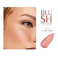 Vista 4 de KYDA Blush Beauty Wand, Shimmer Face Blush with Cushion Applicator, Natural Pearl Finish, Silky Smooth Creamy Formula, Lightweight Blendable Blush