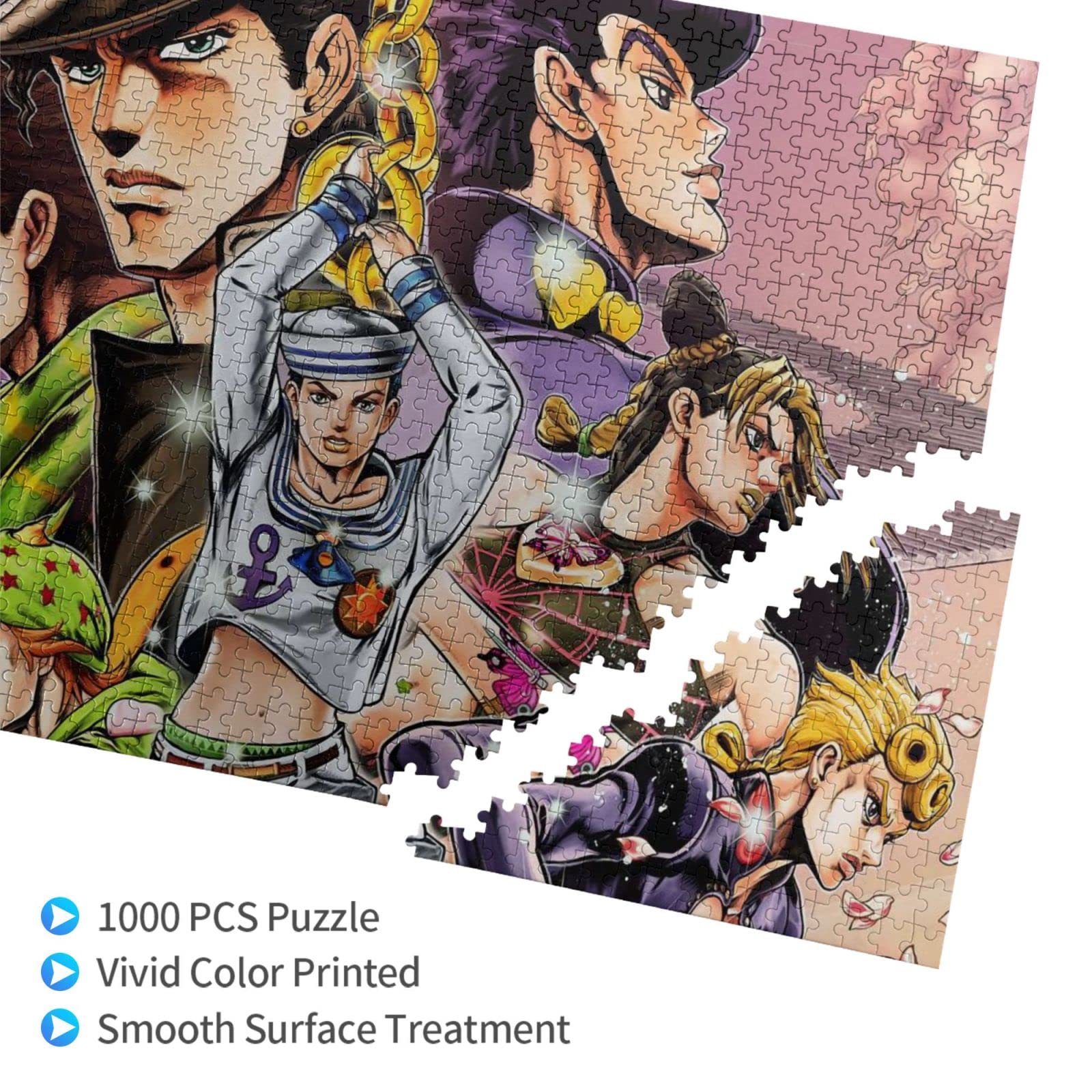 Amazon.co.jp: ジョジョの奇妙な冒険 木製絵パズル 1000ピース