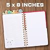 Silver Buffalo Pokemon Pokeball Starters Spiral Tabbed Notebook, 20 x 13.8 cm