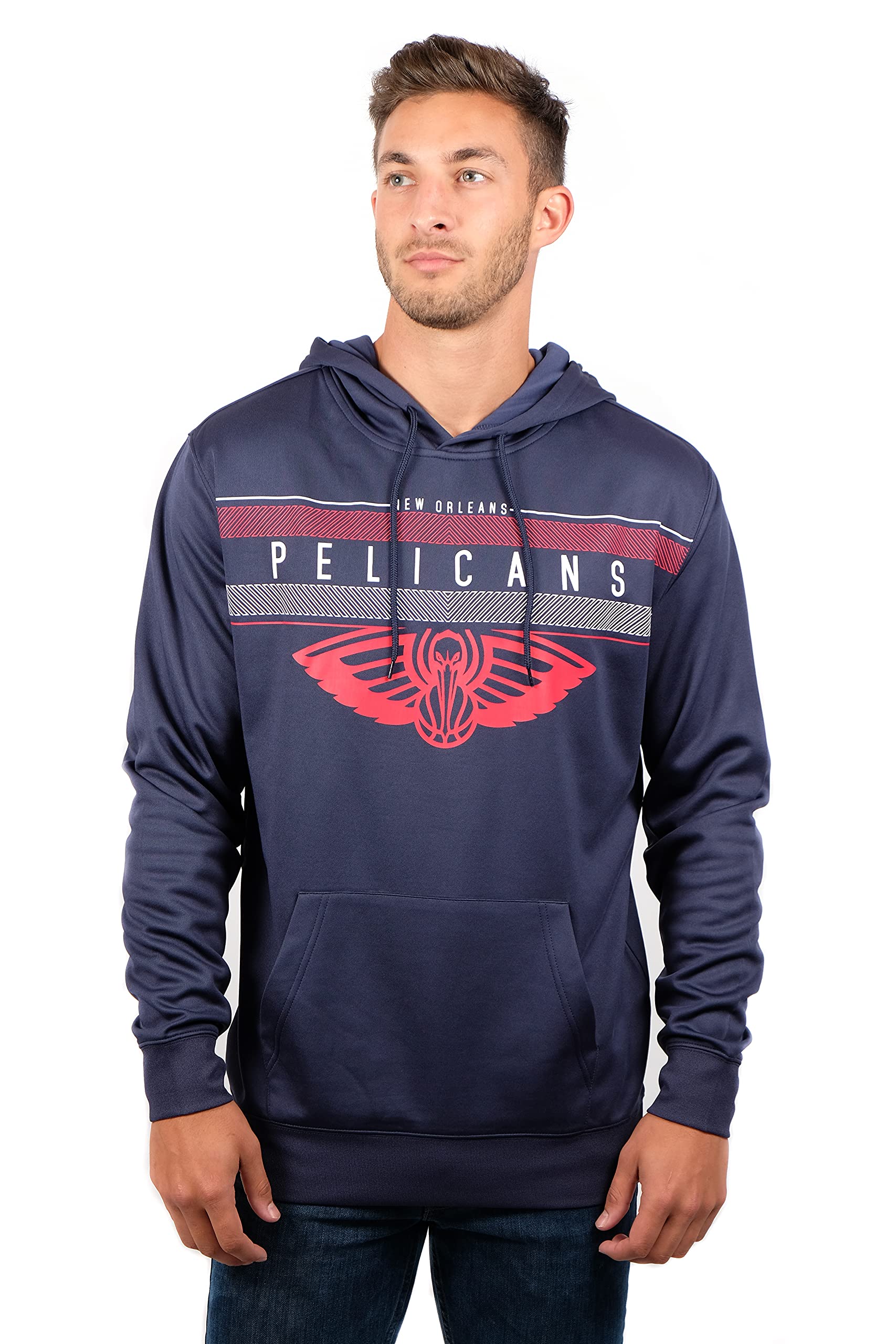 NBA Men's Fleece Hoodie Pullover Sweatshirt Poly Midtown