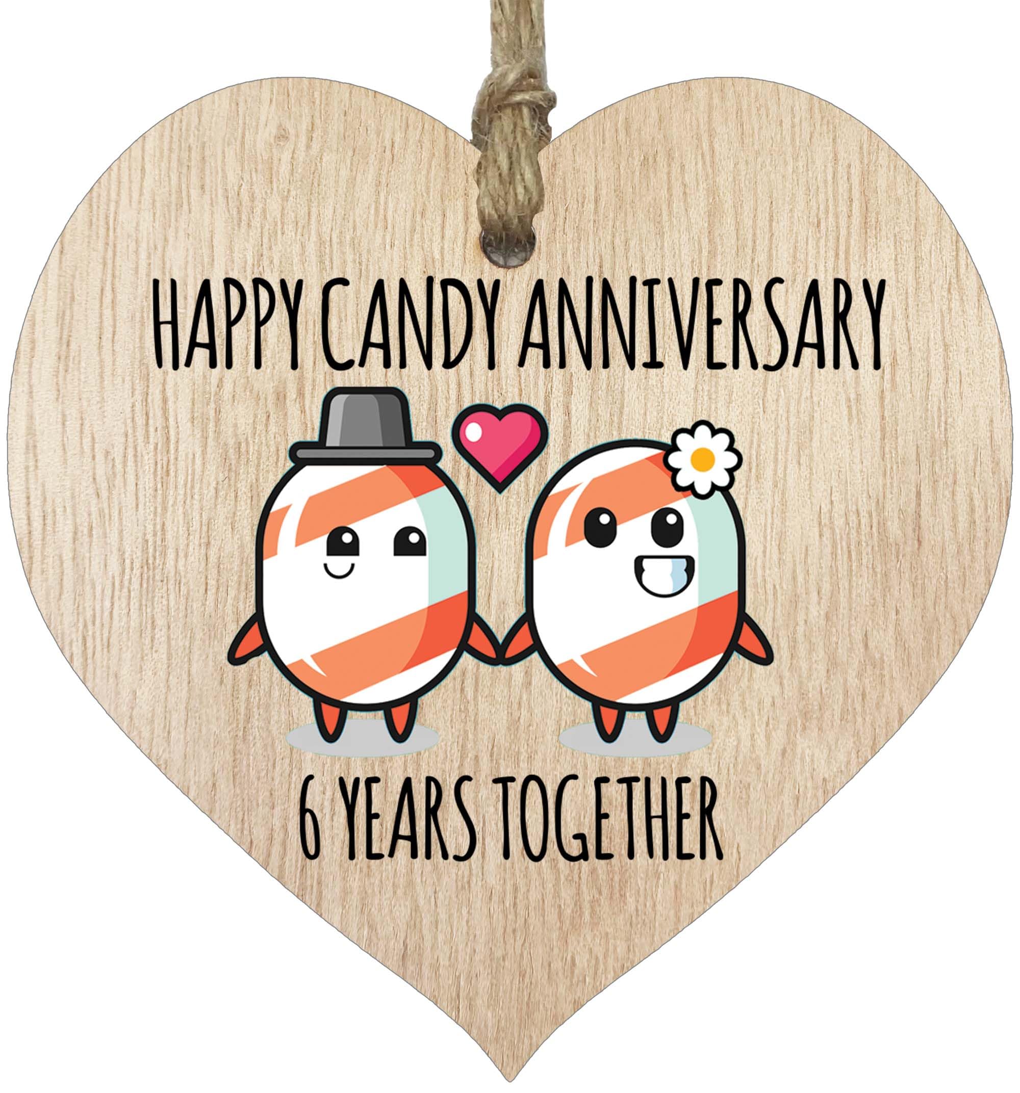 Amazon.com: 6th Wedding Anniversary Plaque Gift for Husband Wife