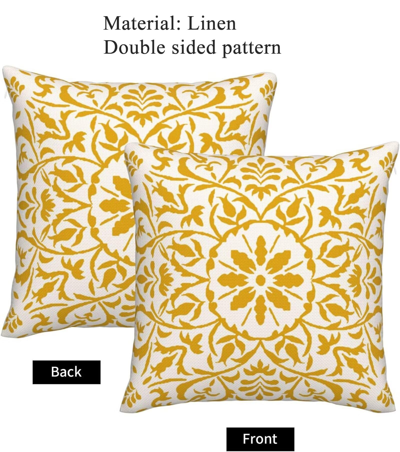 Set of 4 Cushion Covers, 70x70cm Leopard Tiger Double Sided Square Pillow Covers Sofa Cushions with Invisible Zipper Pillow Cases,Decorative Throw Pillows 28x28inch for Living Room,Bedroom,Sofa